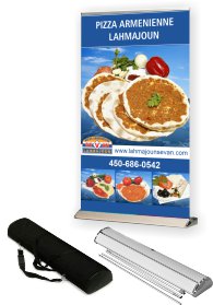 Premium Wide Pull Up Banner - 48x80.5